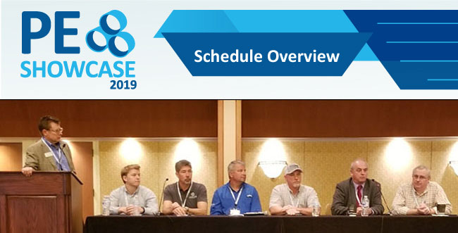 2019 PE Showcase Event Schedule